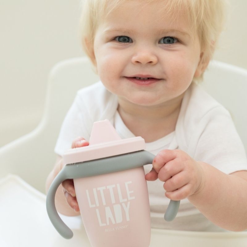 Happy Sippy Cup Little Lady