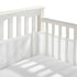 Breathable Mesh Crib Liner White