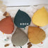 Birch Leaf Pillow Burnt Orange