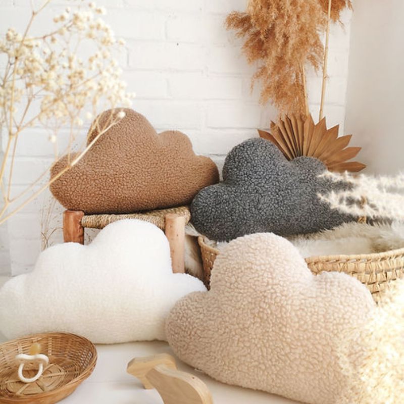 Sherpa Cloud Pillow Camel