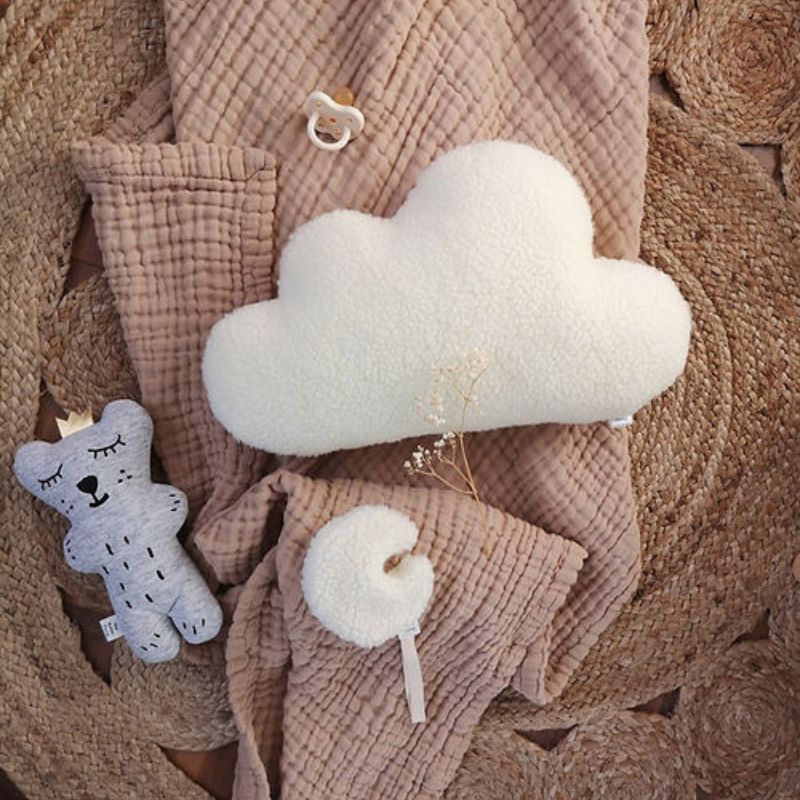 Sherpa Cloud Pillow Ivory