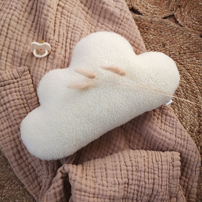 Sherpa Cloud Pillow Ivory