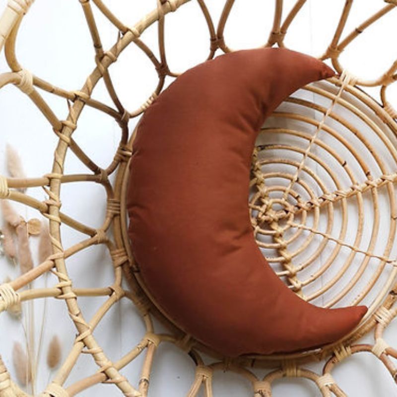 Moon Pillow Rust
