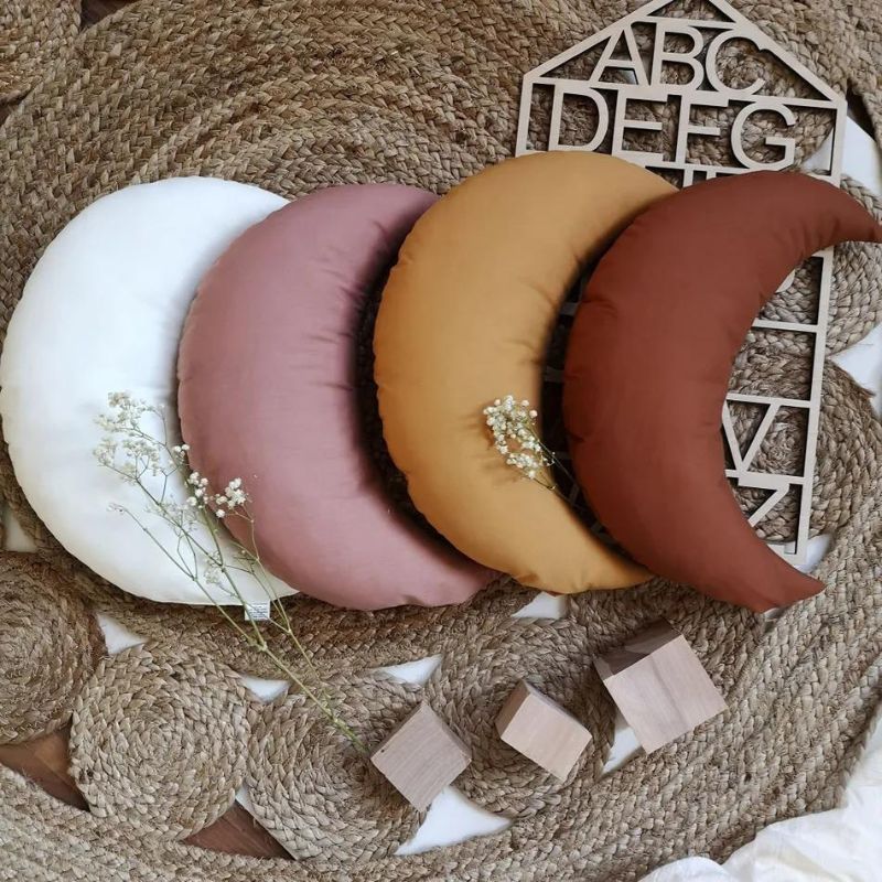 Moon Pillow Rust