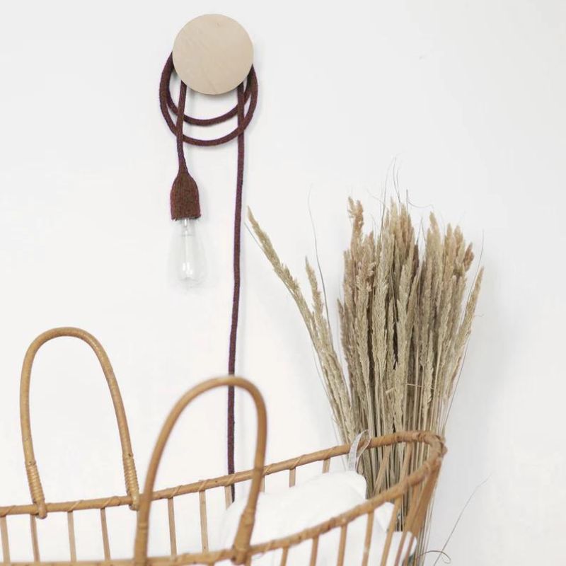Wooden Wall Hooks Circle