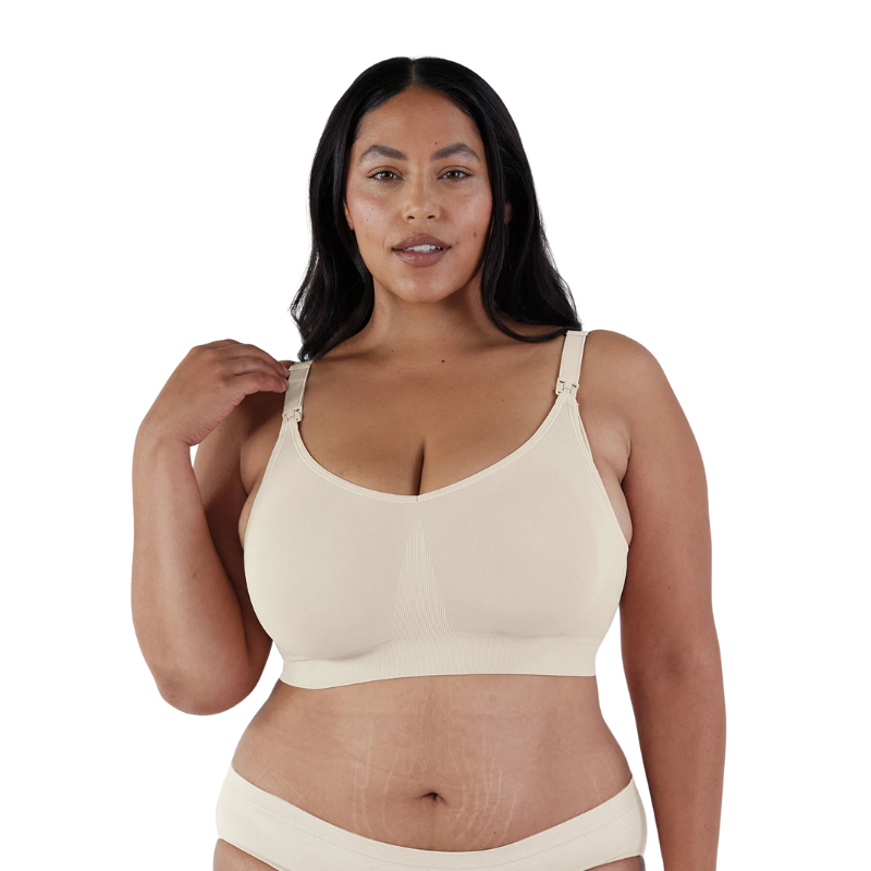 Bravado Designs Body Silk Seamless Yoga Nursing Bra (Women) - Dove Heather  - X-Large: Buy Online at Best Price in UAE 