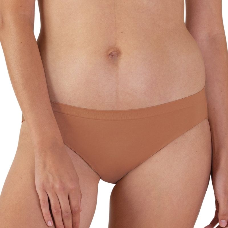 Mid-Rise  Seamless Panty Cinnamon