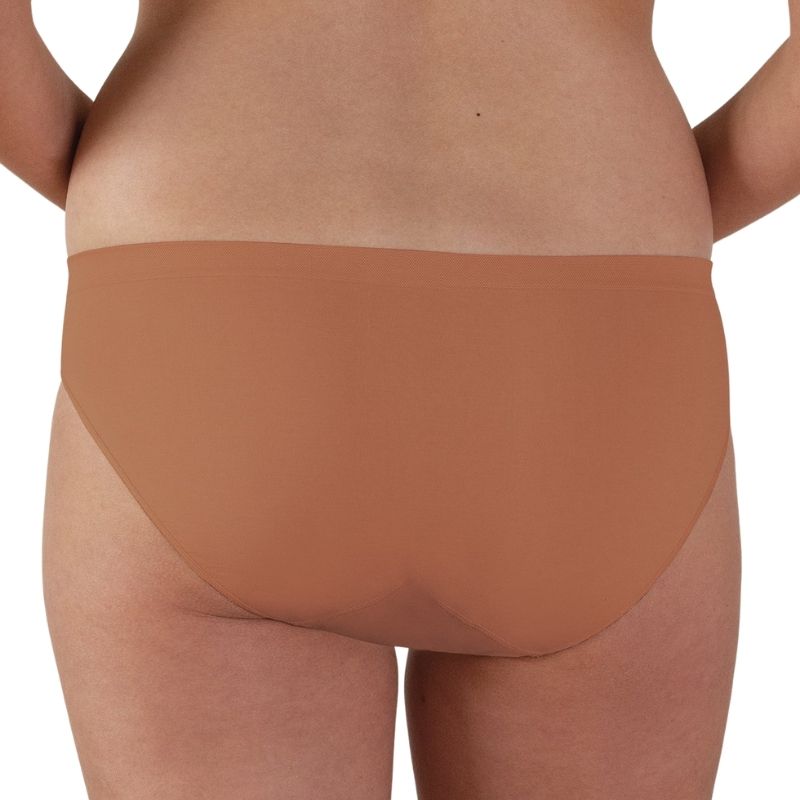 Mid-Rise  Seamless Panty Cinnamon