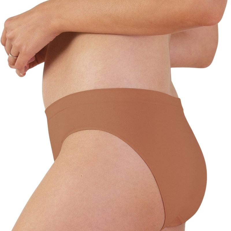 Mid-Rise  Seamless Panty Cinnamon