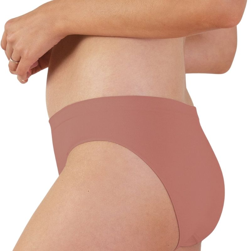 Mid-Rise  Seamless Panty Roseclay