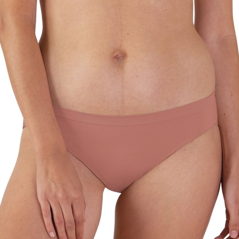 Mid-Rise  Seamless Panty Roseclay