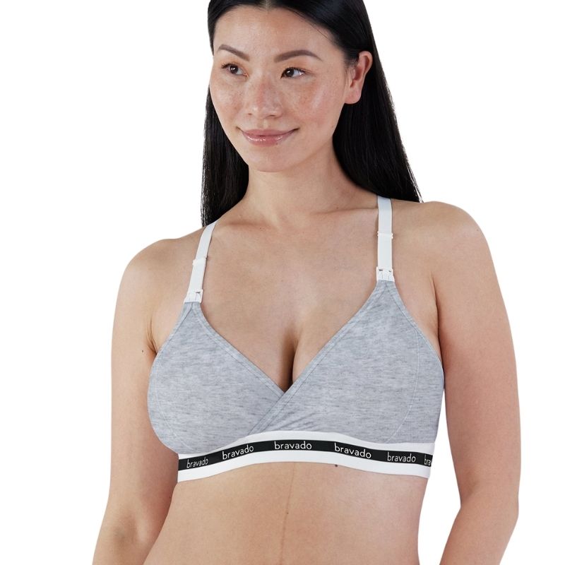 Original Nursing Bra Grey