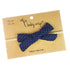 Infant Hand Tied Fabric Bow Headband - Starlite