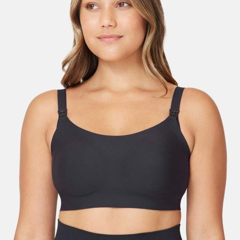 Leakproof Nursing Bra Black