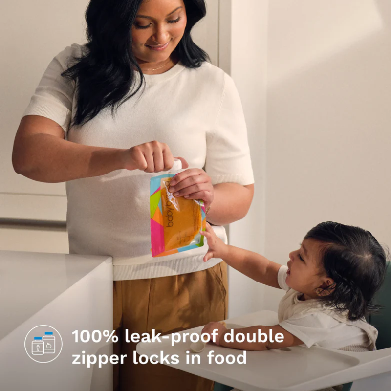 Reusable Baby Food Pouches - 10 Pack