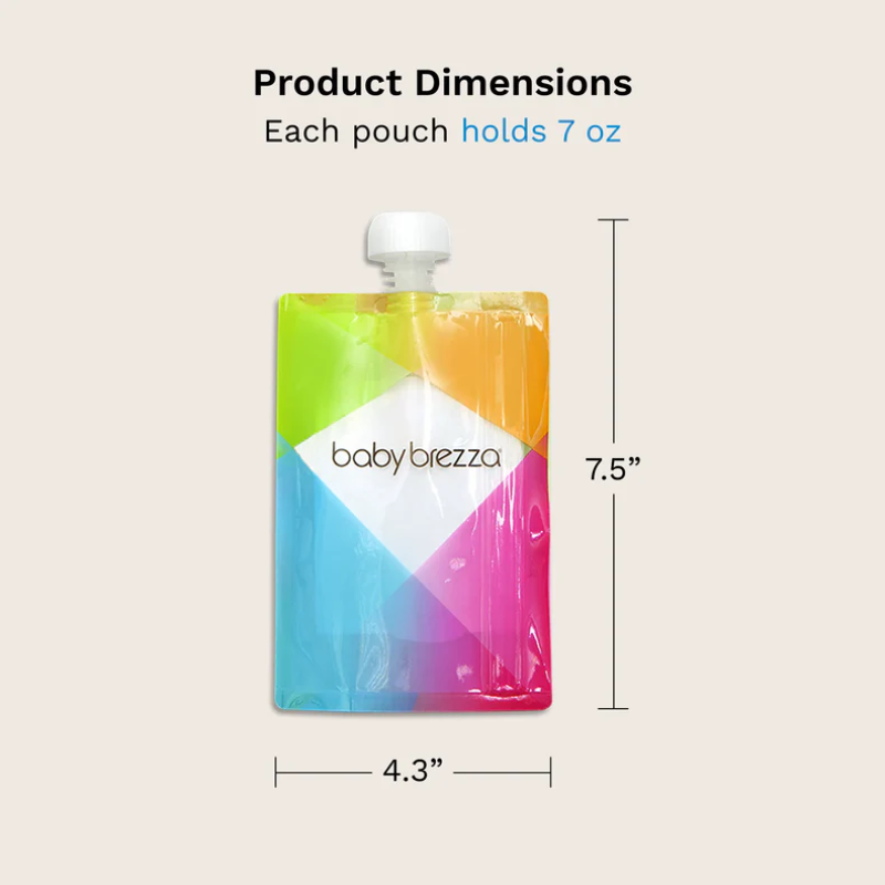 Reusable Baby Food Pouches - 10 Pack