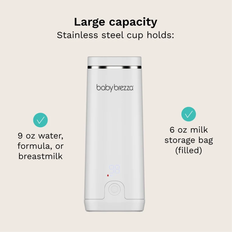 Superfast Rechargeable Portable Bottle Warmer