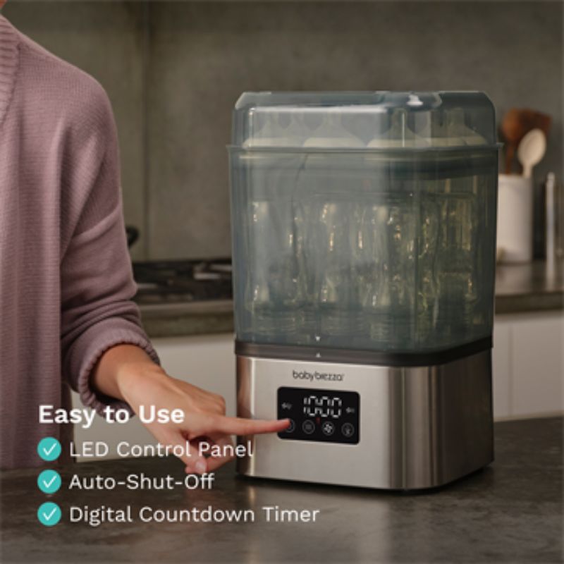 SuperQuick 10-Minute Baby Bottle Sterilizer and Dryer