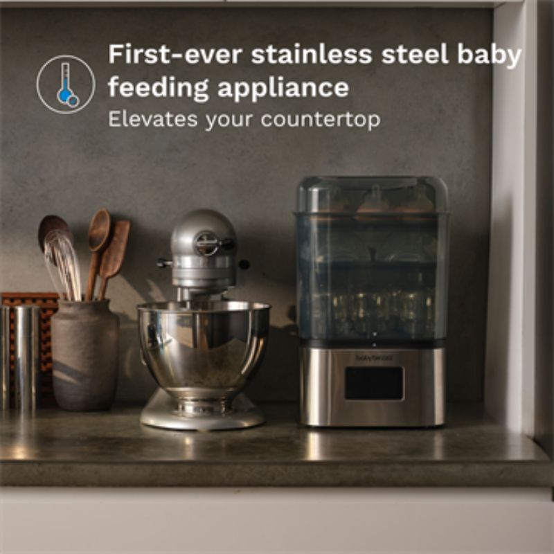 SuperQuick 10-Minute Baby Bottle Sterilizer and Dryer