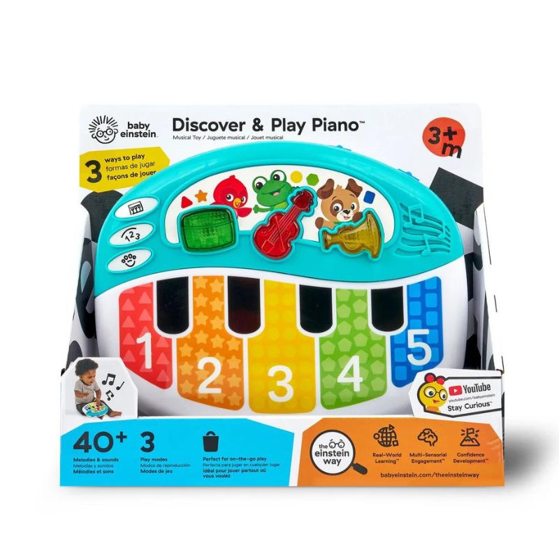 Discover Play Piano Musical Toy Snuggle Bugz Canada s Baby Store