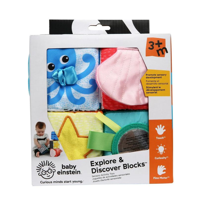 Explore & Discover Soft Blocks Toy