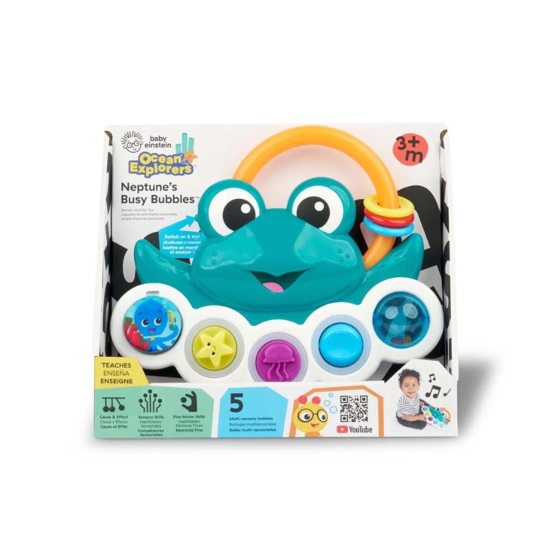 Neptune's Busy Bubbles Sensory Activity Toy