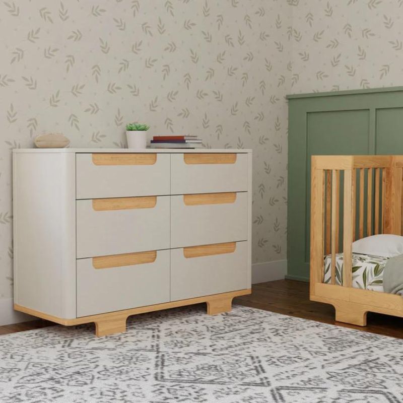 Yuzu 6-Drawer Dresser by Babyletto at $799! Shop now at Nestled by Snuggle Bugz for Nursery & Décor.