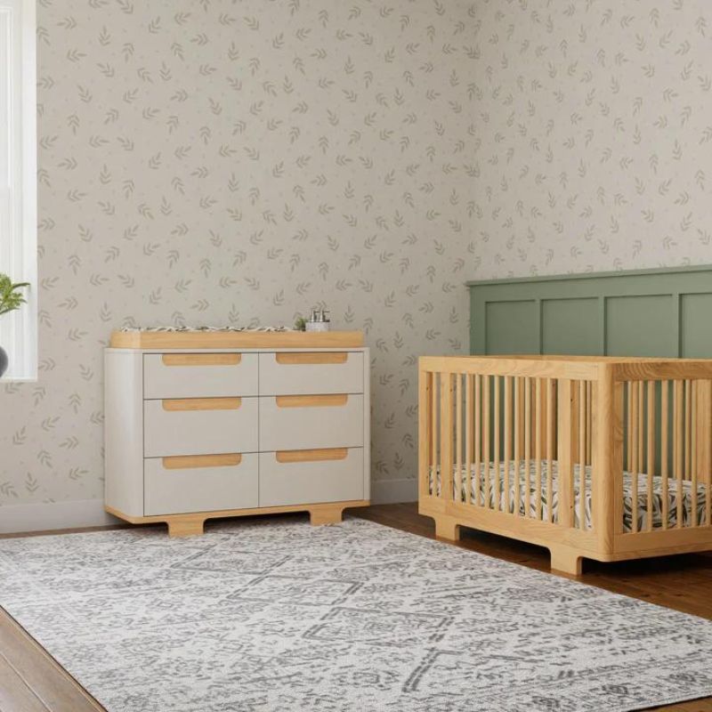 Yuzu 6-Drawer Dresser by Babyletto at $799! Shop now at Nestled by Snuggle Bugz for Nursery & Décor.