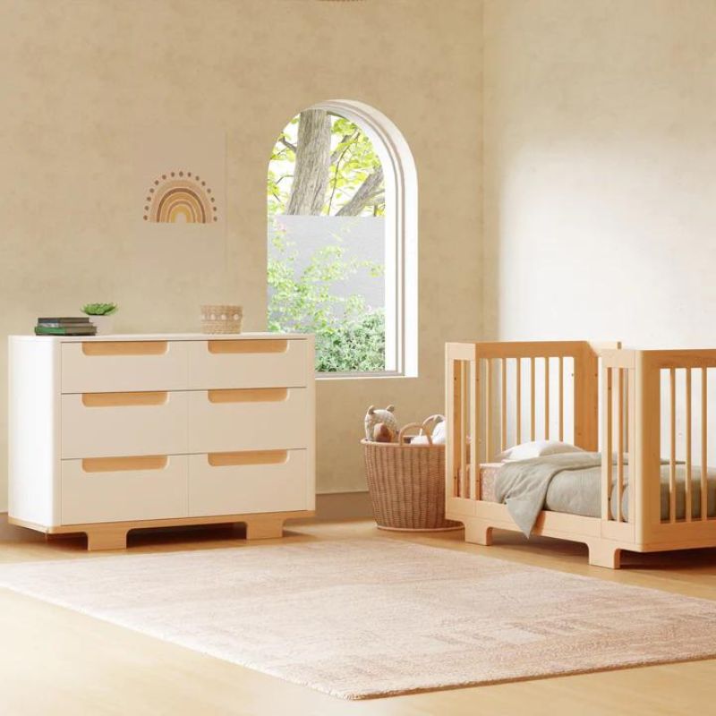 Yuzu 6-Drawer Dresser by Babyletto at $799! Shop now at Nestled by Snuggle Bugz for Nursery & Décor.