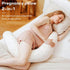 B.Love 2-in-1 Pregnancy & Breastfeeding Pillow - Off White Petals