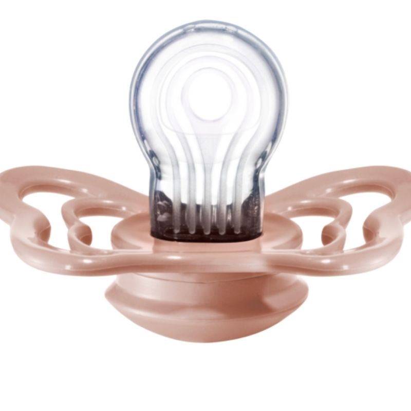 Couture Silicone Pacifiers - 2 Pack Blush