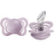 Couture Silicone Pacifiers - 2 Pack Dusty Lilac