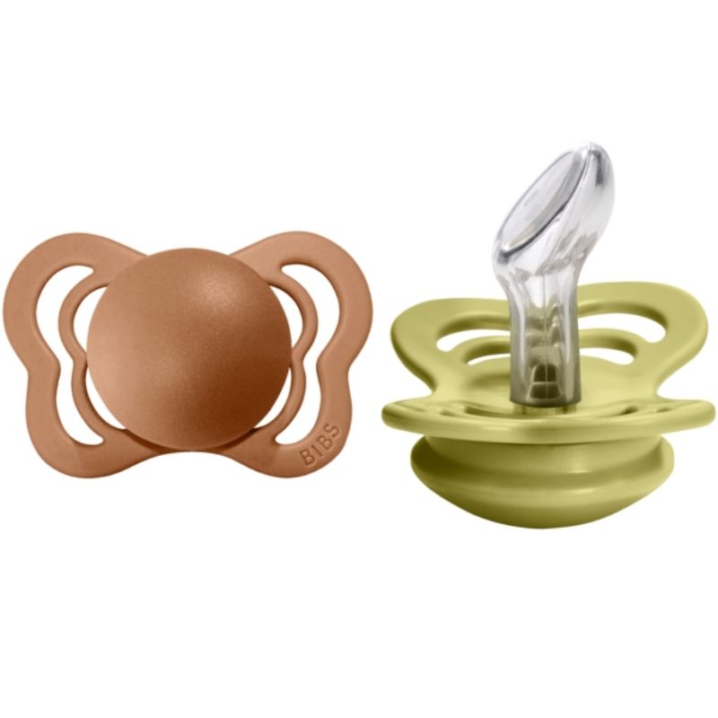 Couture Silicone Pacifiers - 2 Pack Earth/Meadow