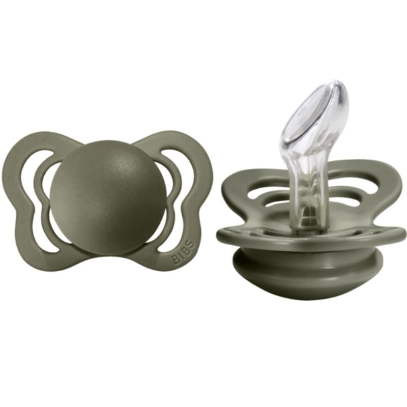 Couture Silicone Pacifiers - 2 Pack Hunter Green