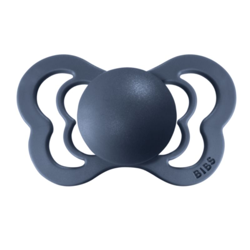 Couture Silicone Pacifiers - 2 Pack Steel Blue