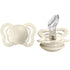Couture Silicone Pacifiers - 2 Pack Ivory
