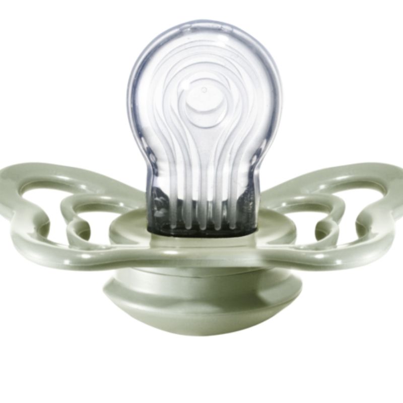 Couture Silicone Pacifiers - 2 Pack Ivory/Sage