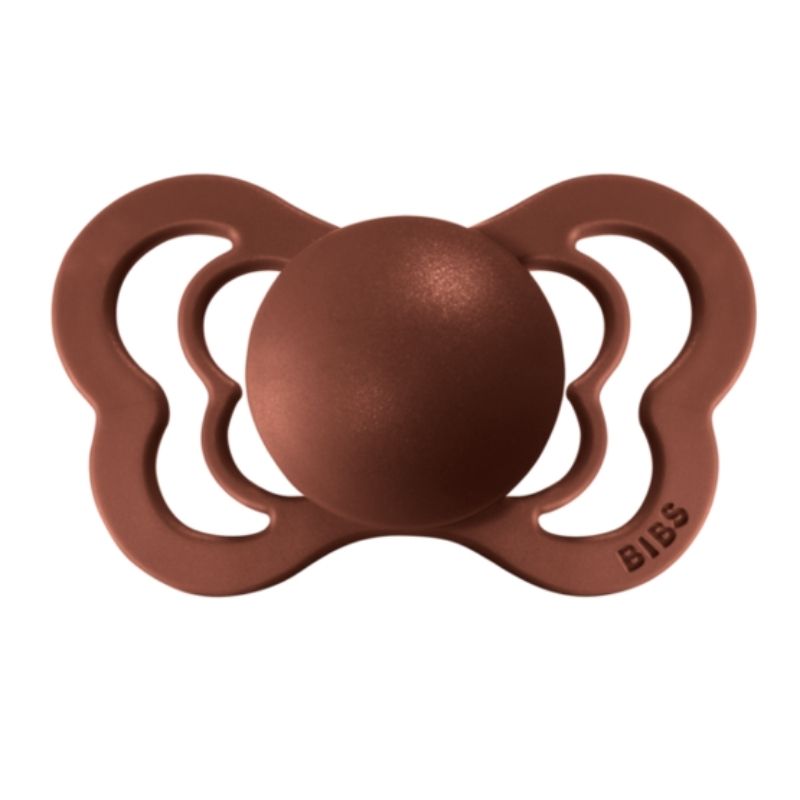 Couture Silicone Pacifiers - 2 Pack Rust