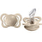 Couture Silicone Pacifiers - 2 Pack Vanilla