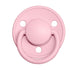 De Lux Silicone Natural Pacifier - 2 Pack Baby Pink