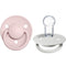 De Lux Silicone Natural Pacifier - 2 Pack Blossom/Haze