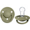 De Lux Silicone Natural Pacifier - 2 Pack Olive