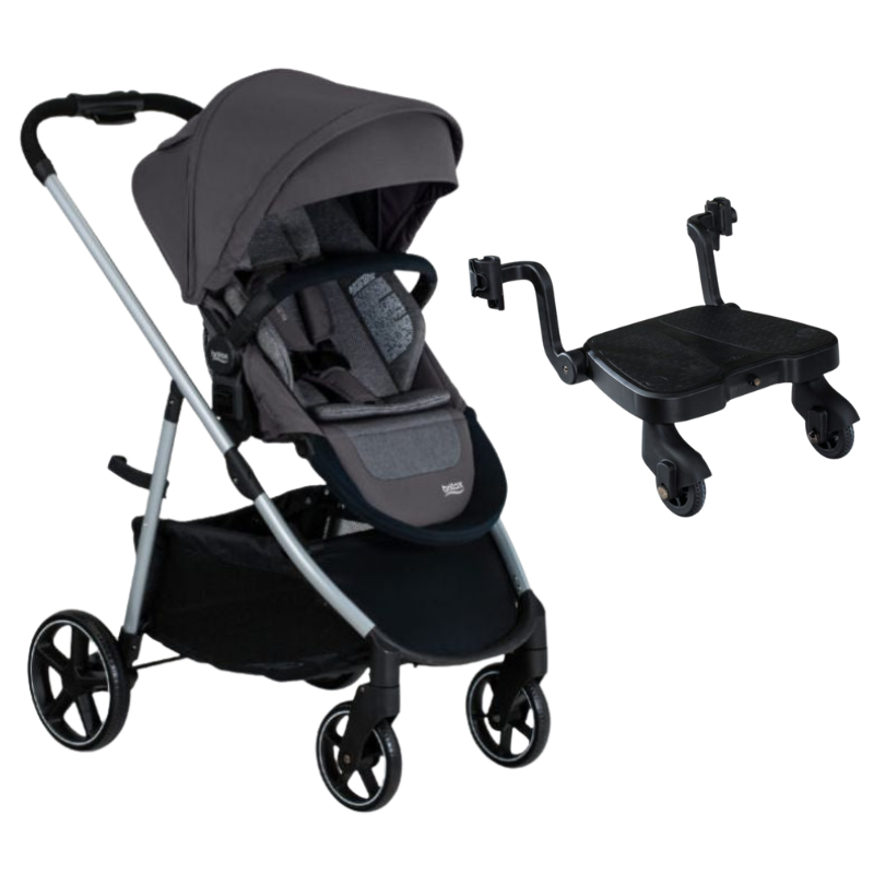 stroller board britax Grove Stroller + Board Bundle | Snuggle Bugz