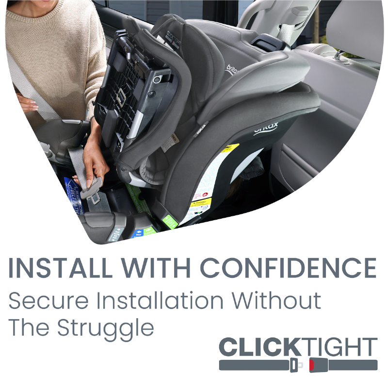 Poplar Convertible Car Seat with ClickTight Installation