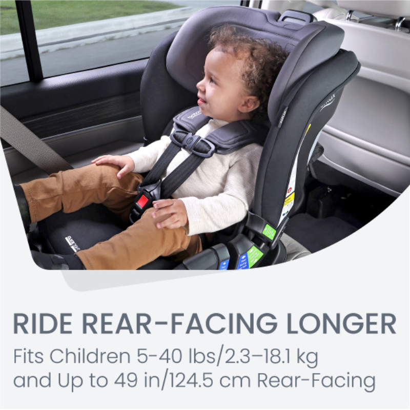 Poplar Convertible Car Seat with ClickTight Installation