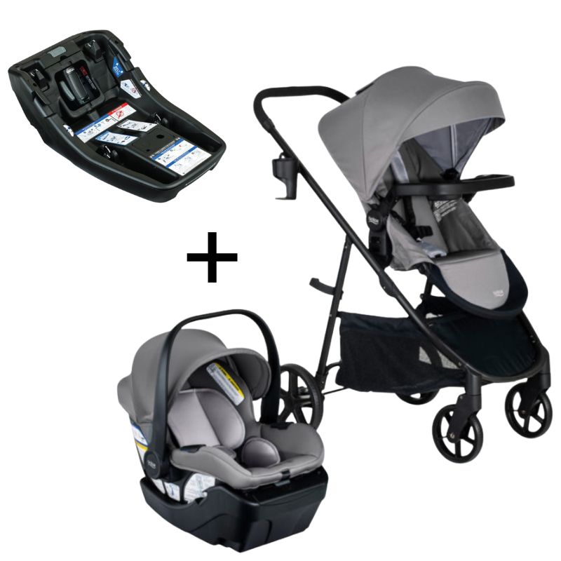 Willow Brook Travel System + Extra Aspen Car Seat Base