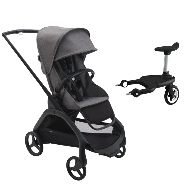 Dragonfly Complete Compact Stroller + Comfort Wheeled Board Bundle