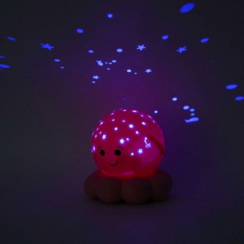 Twinkles To Go Octo Nightlight Pink