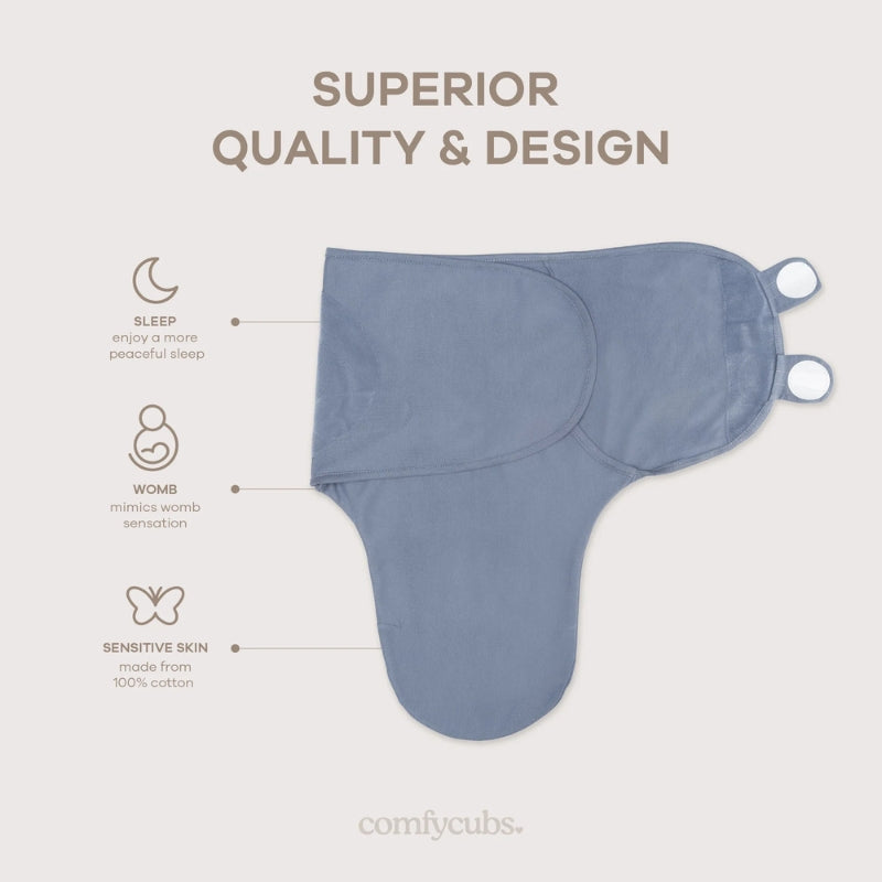 Easy Swaddle Blankets - 3 Pack