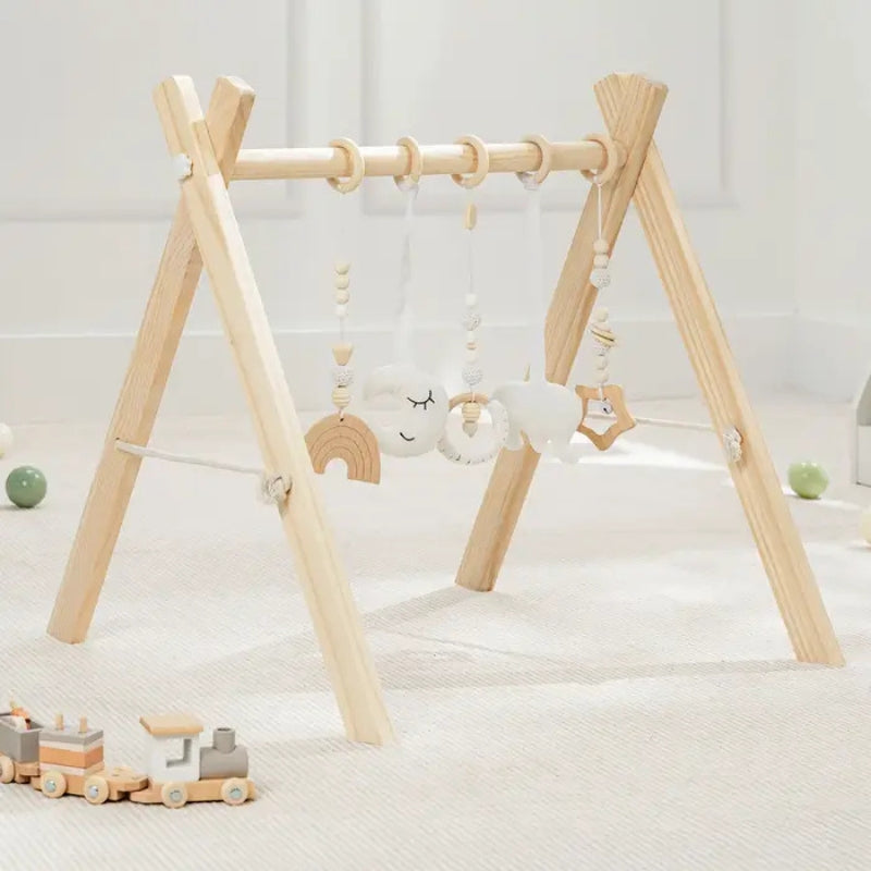 Wooden Baby Play Gym